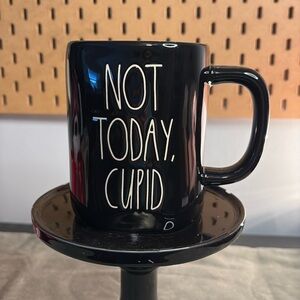 Rae Dunn Not today Cupid coffee mug